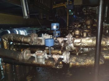 某橡膠用戶使用TMS疏水閥節(jié)能監(jiān)測系統(tǒng)